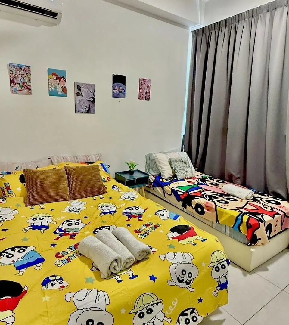 Crayon Shinchan 3R2B Seaview Suite George Town Apartamento